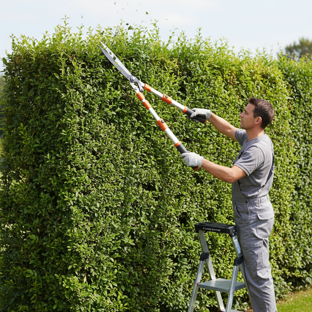 Telescopische heggenschaar - Lifestyle