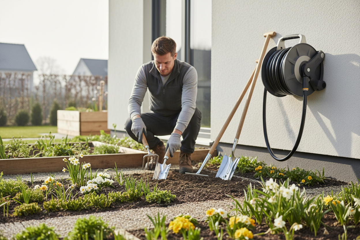 Tuin voorbereiden voor het voorjaar