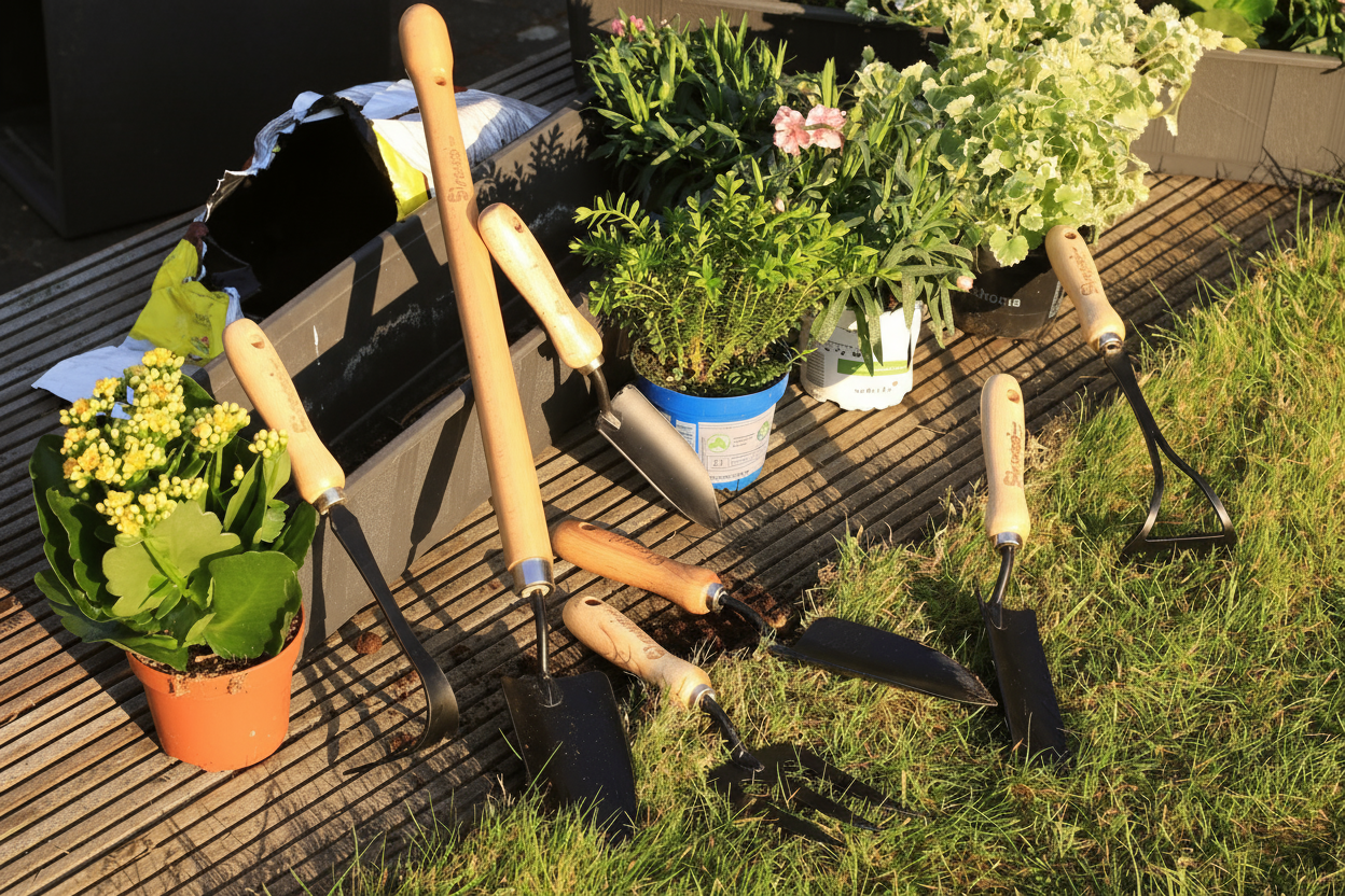 Verbeterde tuingereedschap foto